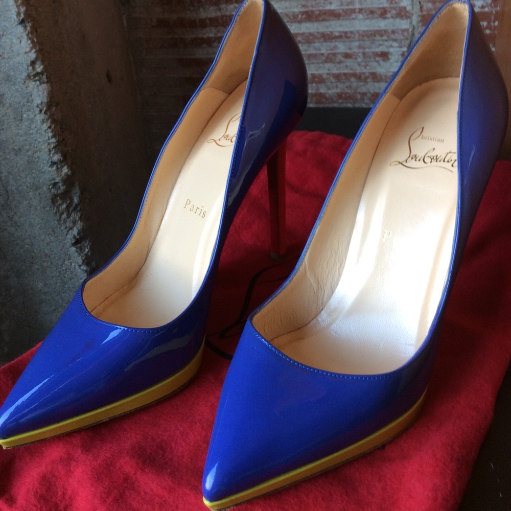 Christian Louboutin Pigalle Plato 120 size 38